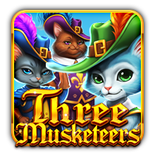 Three Musketeers free slot game